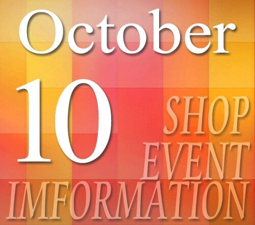 10月のお店別イベント情報