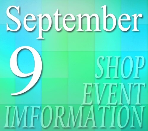 9月のお店別イベント情報