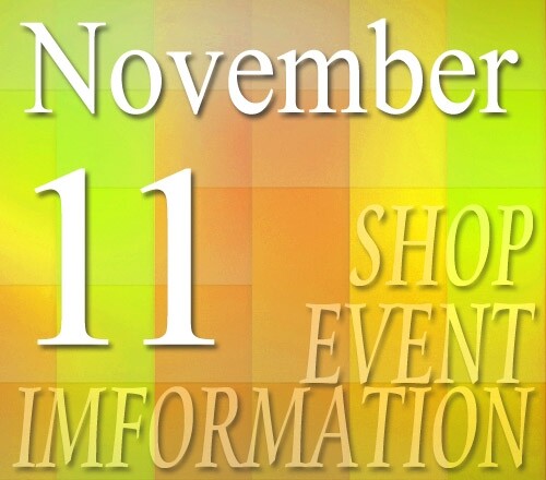 11月のお店別イベント情報
