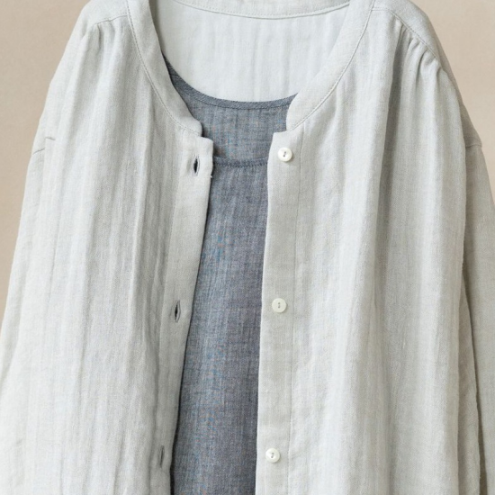 ガーゼのリラックスウェア