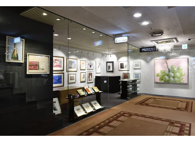１７　帝国ホテル　インペリアルホテル　アーケード　絵画堂